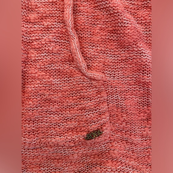 Roxy - vintage bell sleeve surfer knit hoodie. SzL. - Picture 2 of 3